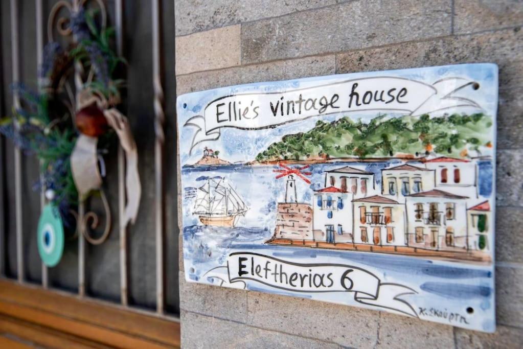 Ferienwohnung Ellie'S Vintage House Galaxídhion Exterior foto