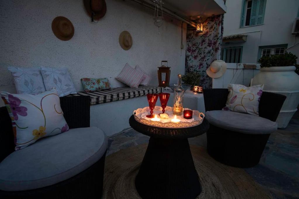 Ferienwohnung Ellie'S Vintage House Galaxídhion Exterior foto